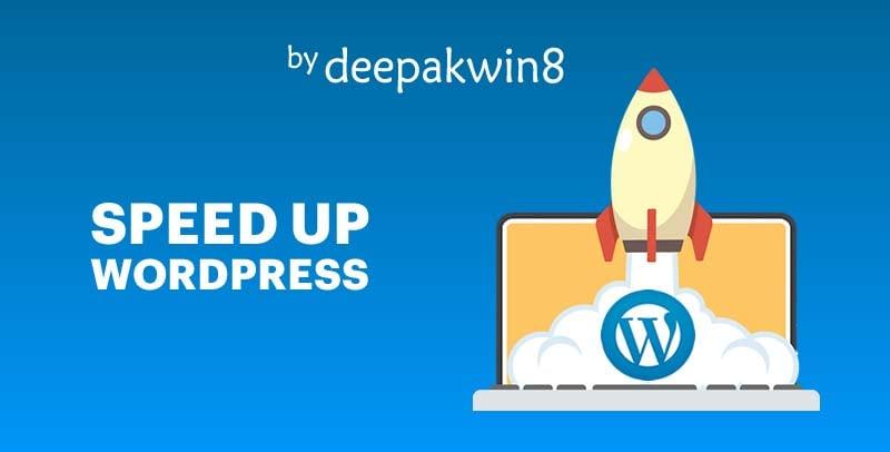 WordPress Site Speed Optimization, Increase Speed up-to 2X