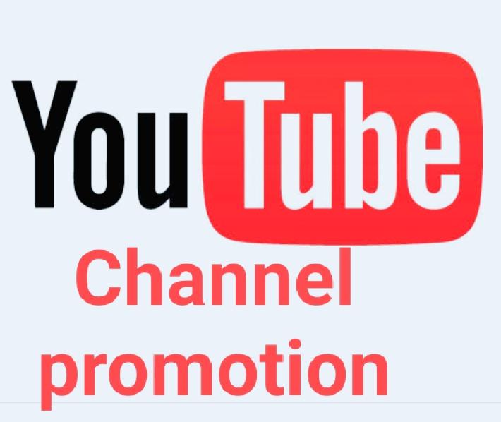 Get Instant Youtube chanel promotion genuine service via real users