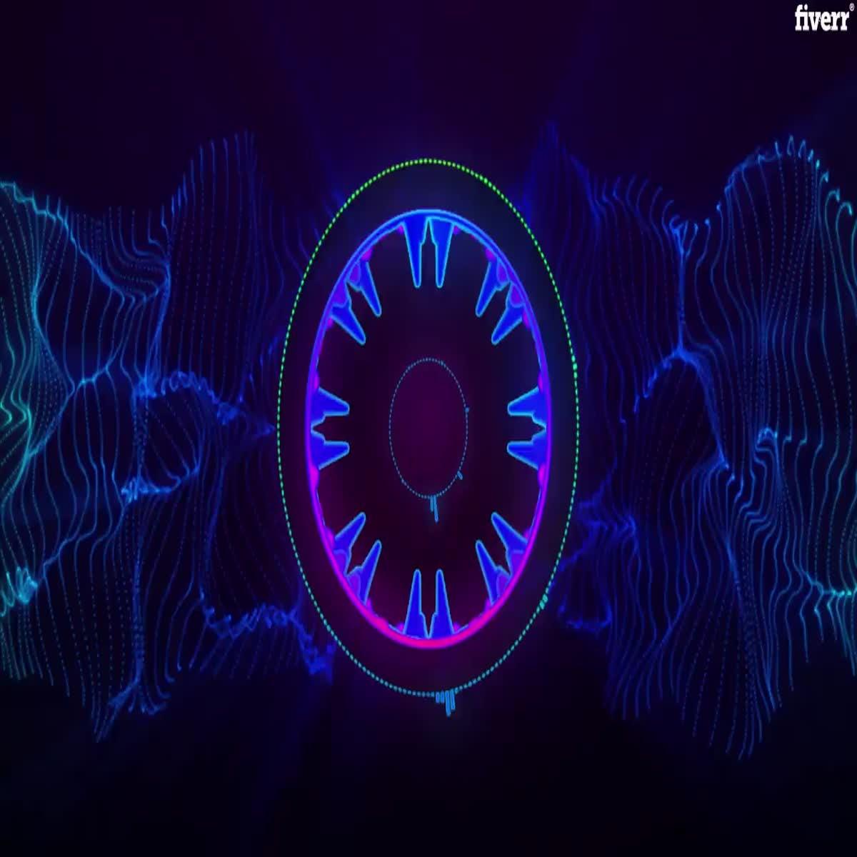 create a 3D visualizer music video