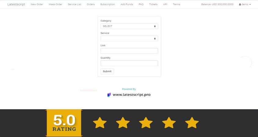 SMM Panel Script - Latest Panel On The Market - API Enabled