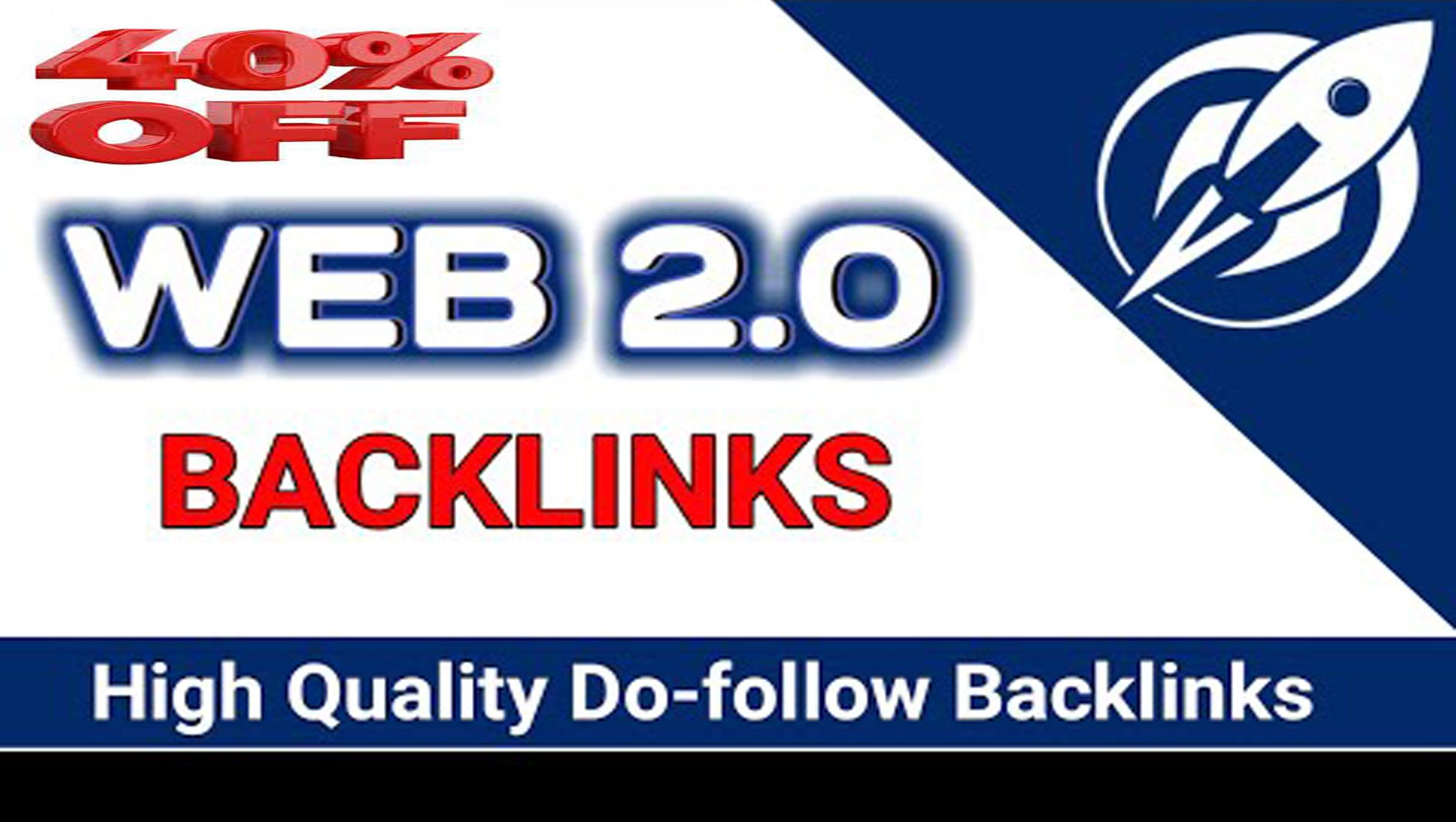 Get 500+ Web 2.0 profiles Backlinks