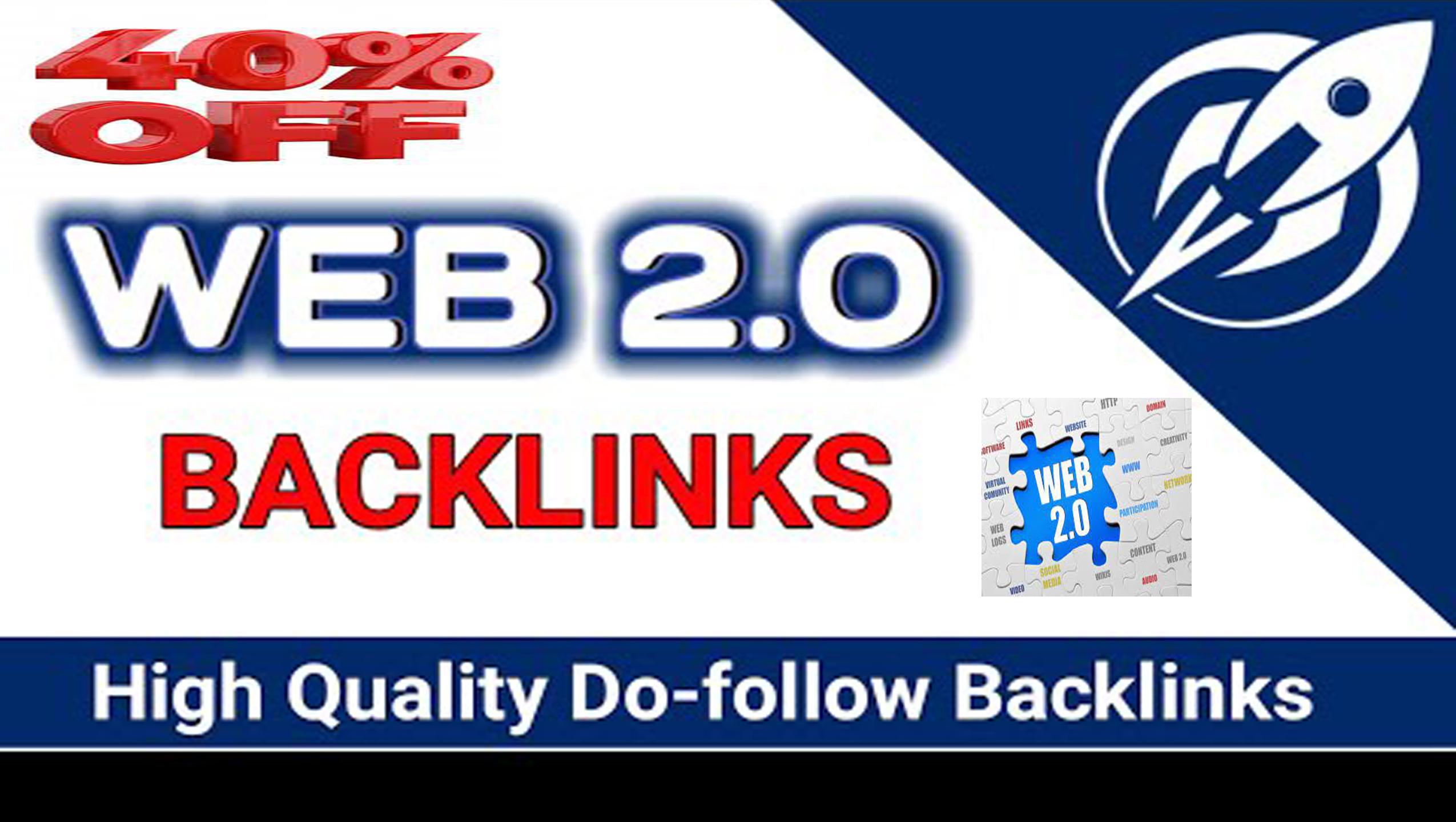 Get 500+ Web 2.0 profiles Backlinks