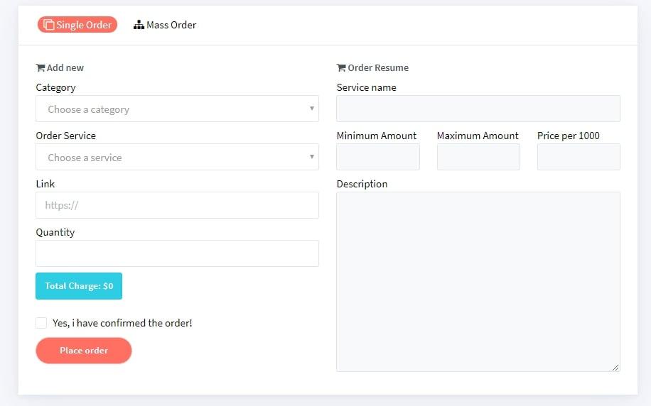 Modern Smm Panel scripts Social Media Panel