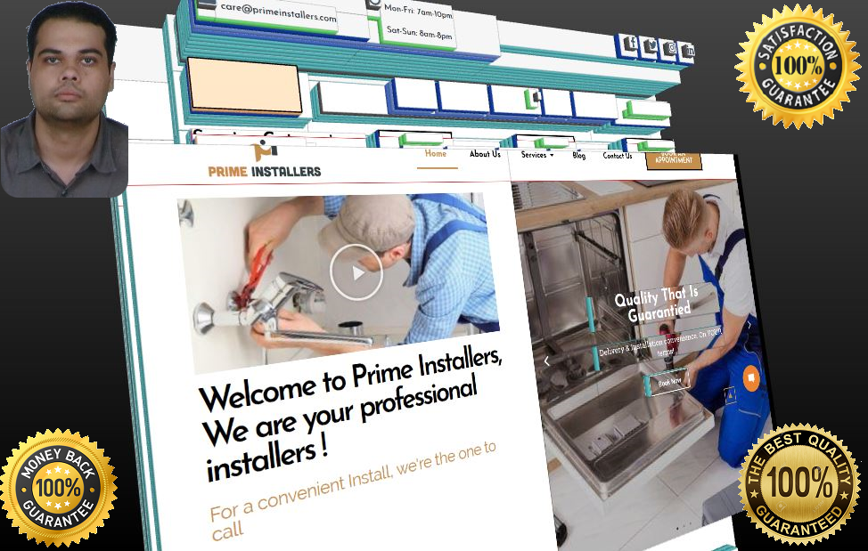 Design convert or redesign in wordpress and SEO with Elementor Pro