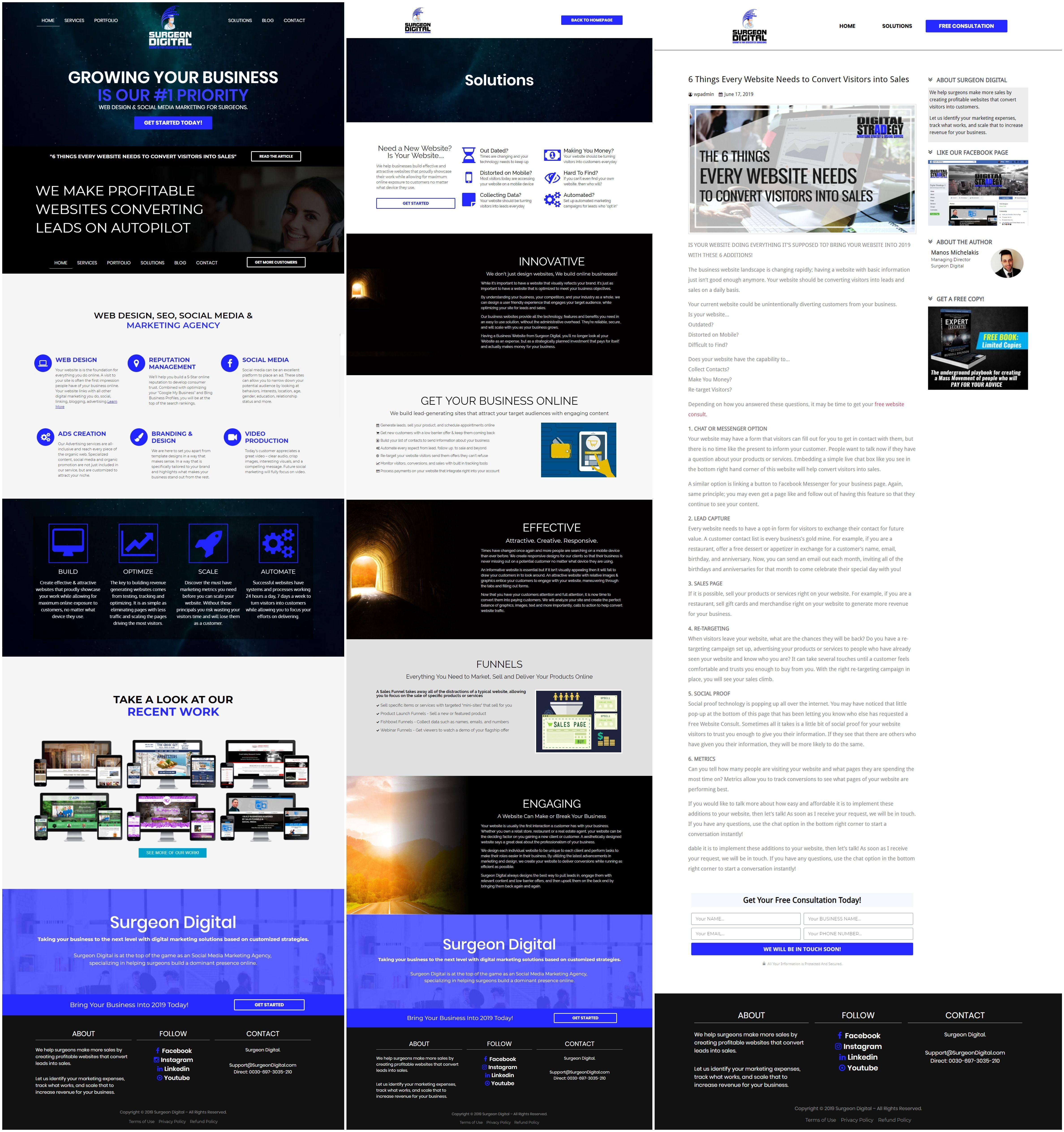 convert clickfunnels to wordpress and SEO