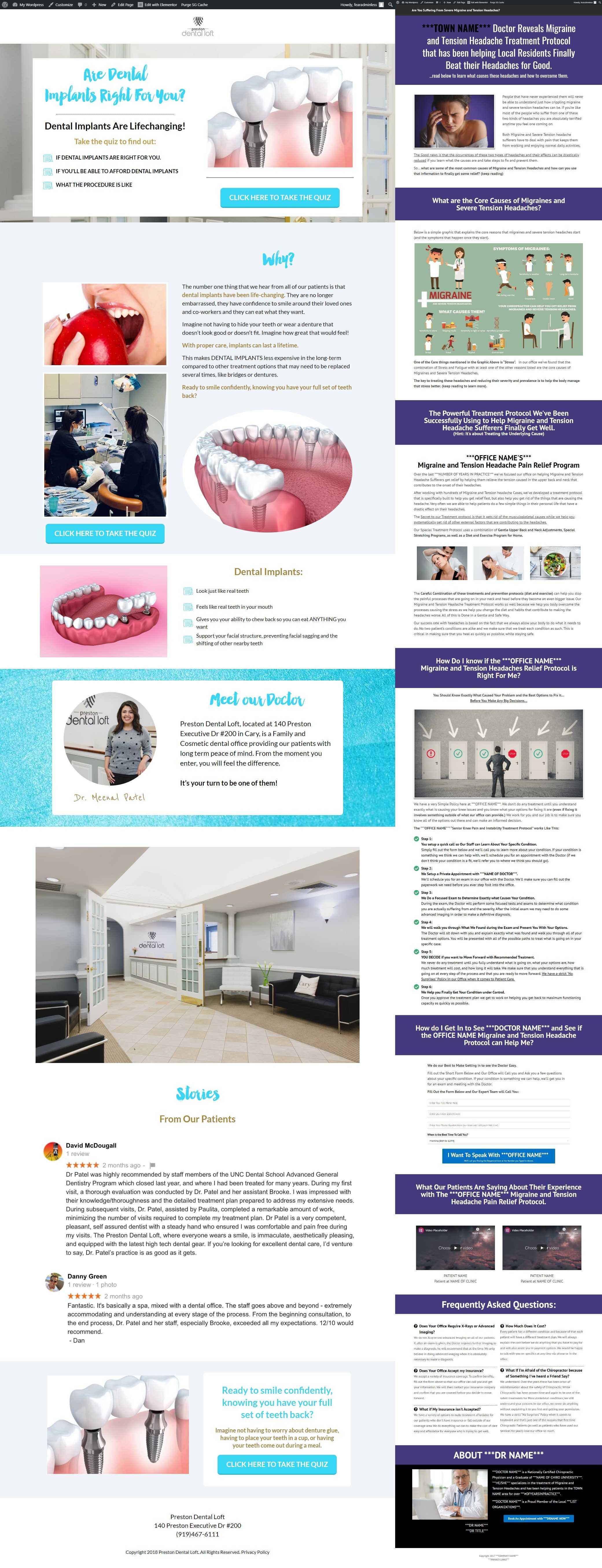 convert clickfunnels to wordpress and SEO