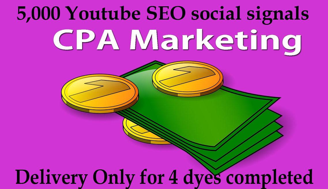 CPA-Marketing-Youtube-SEO 5-000-social-signals Video SEO Best Package