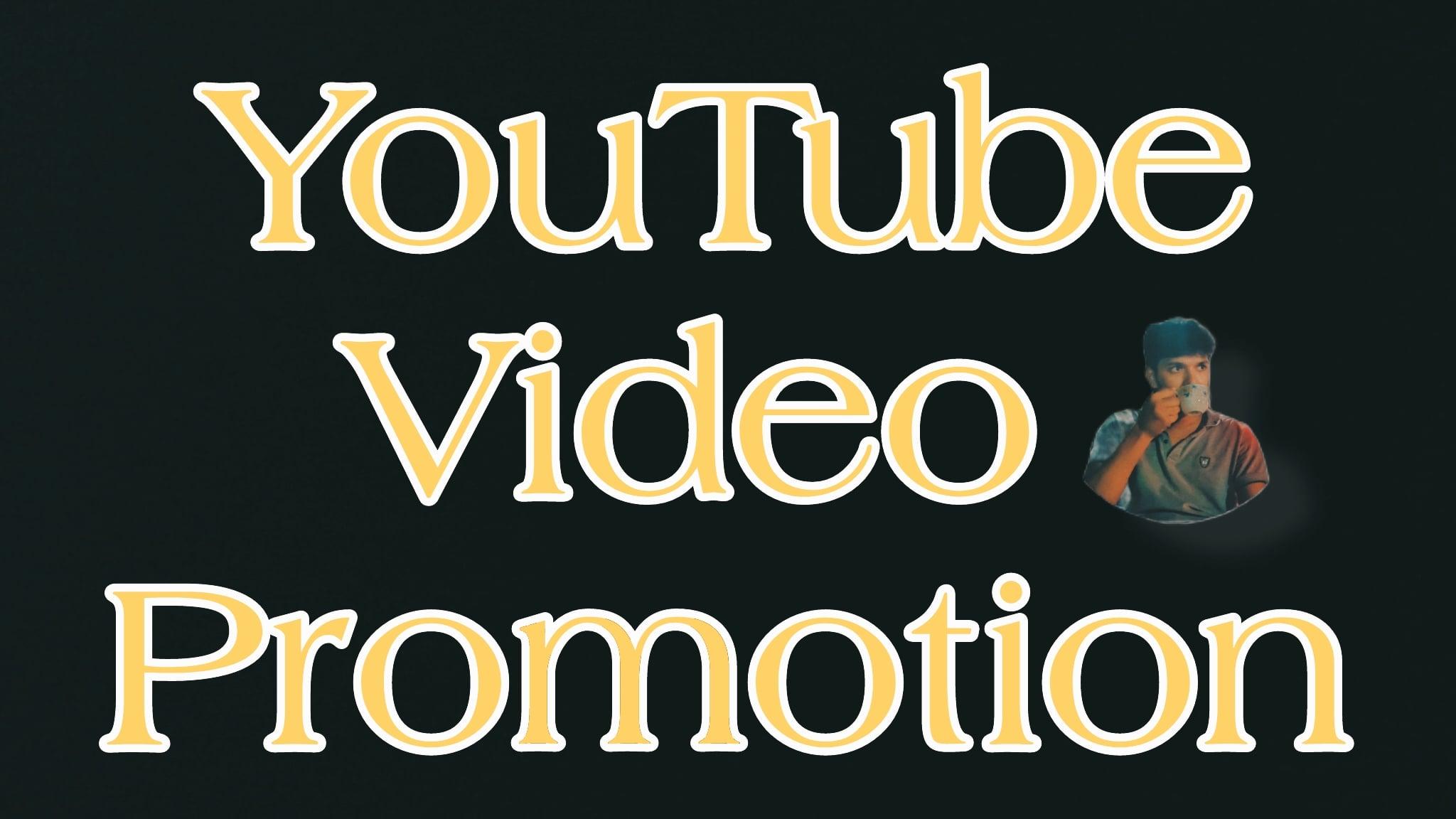 I Will Add Lasting YouTube Promotion Video Vai