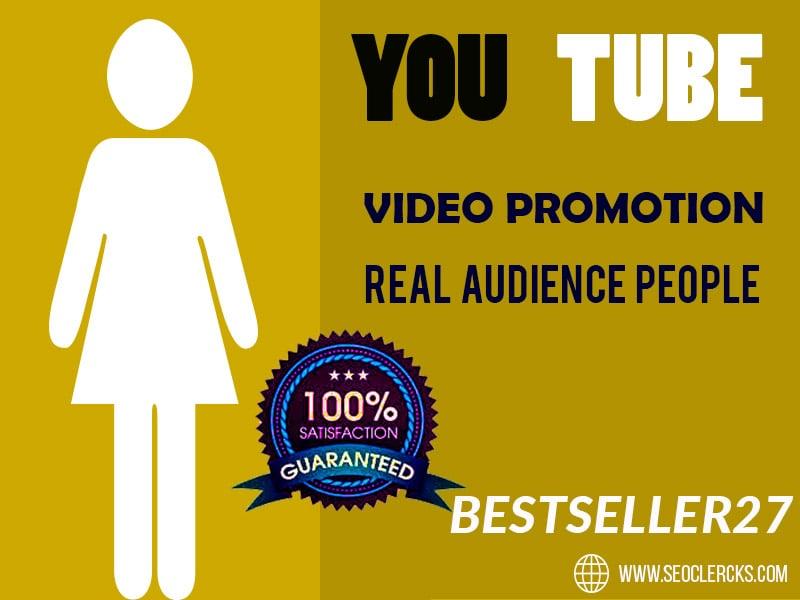 YouTube Video Marketing Promotion Fully Safe All Package