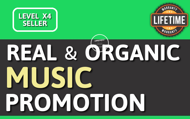 Playlist OR Artist Profile Users Promotion Cheapest and High Quality 