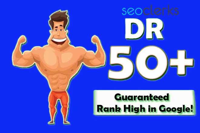 Increase Domain Rating DR Ahrefs to 50 plus