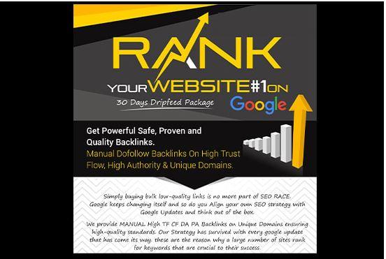 100 seo backlinks manually website on google