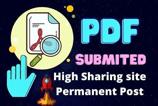 PDF Submission 40 Unique Sites for perfect link building