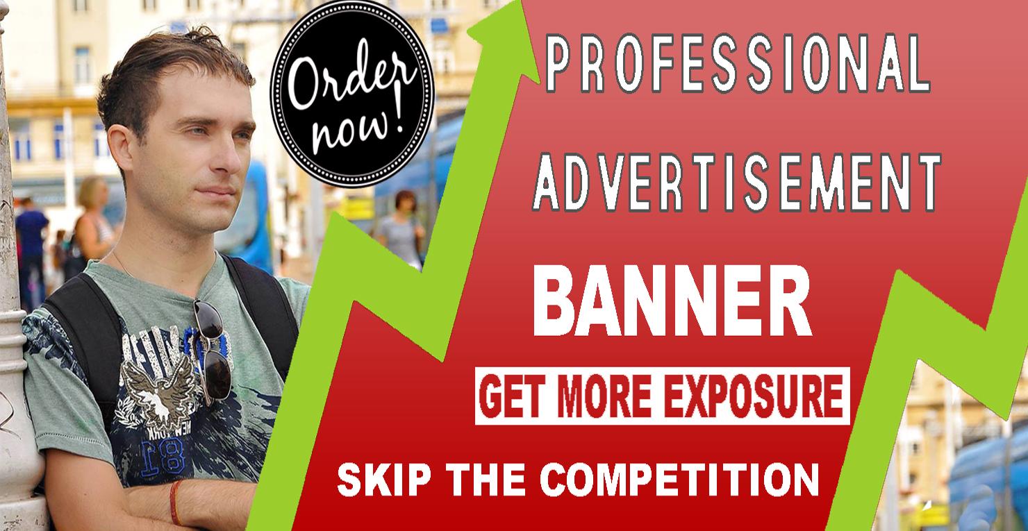 Skyrocket Your Sales With Banner, Advertisement For Your Company Or Business