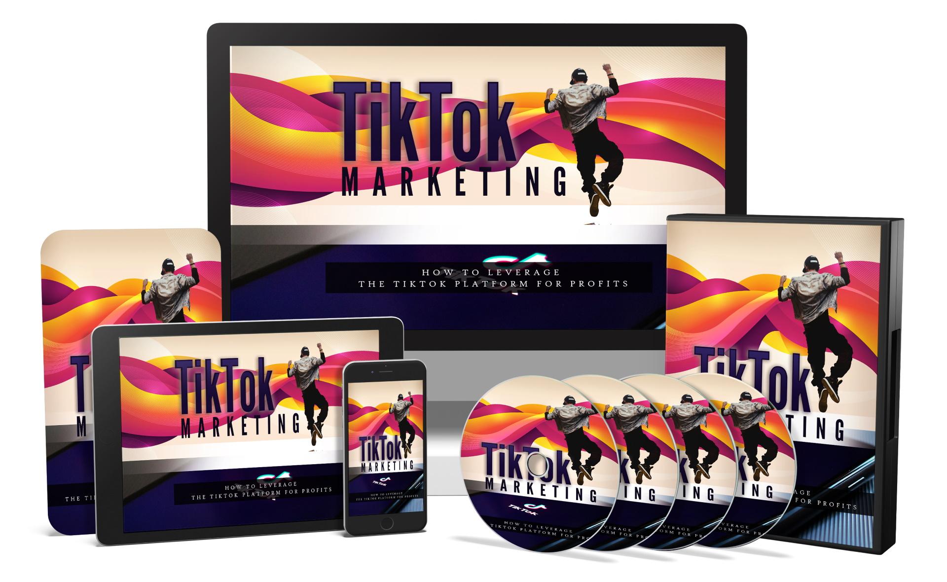 I will give you the TikTok Marketing video course with reselling tools
