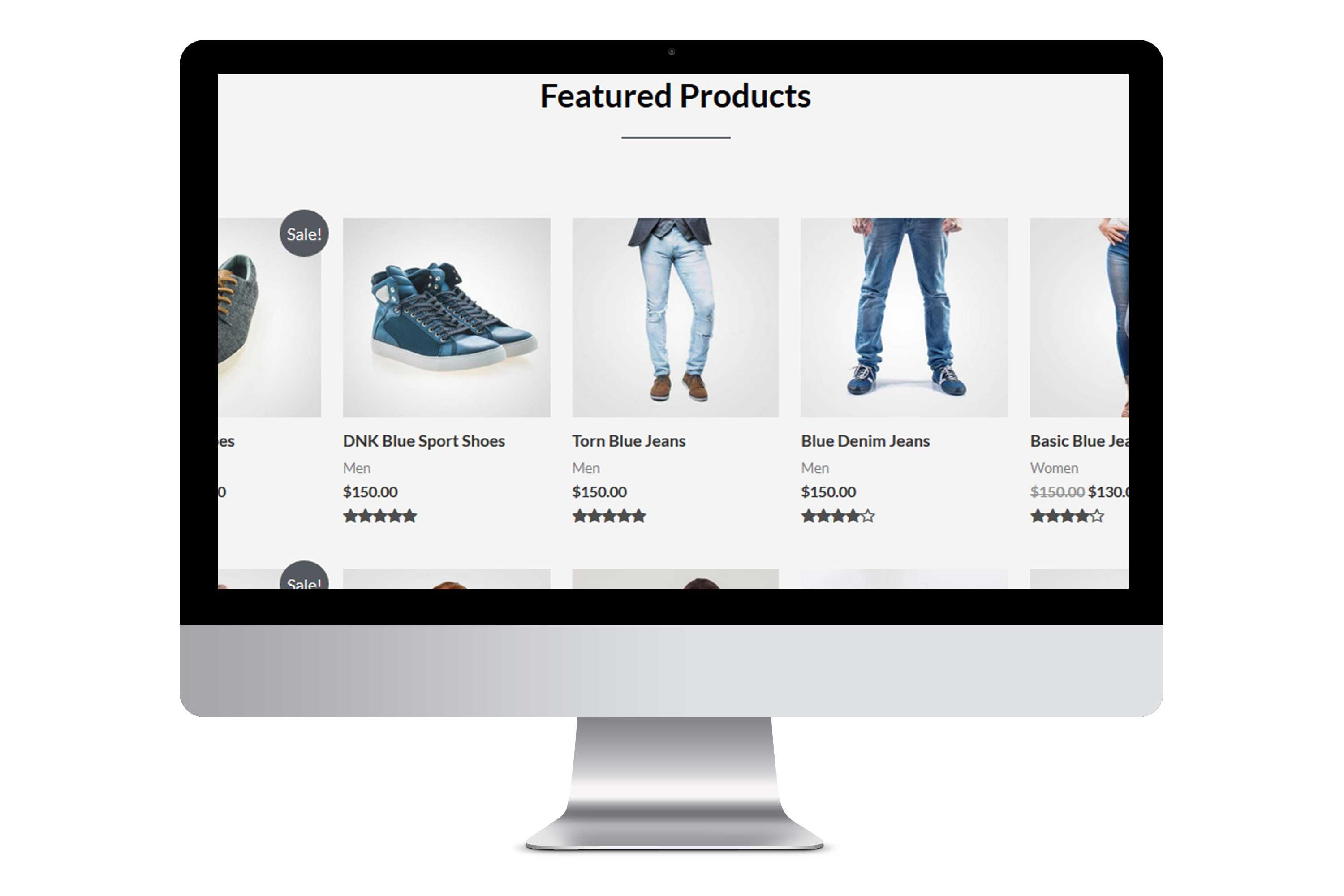 eCommerce Online store website