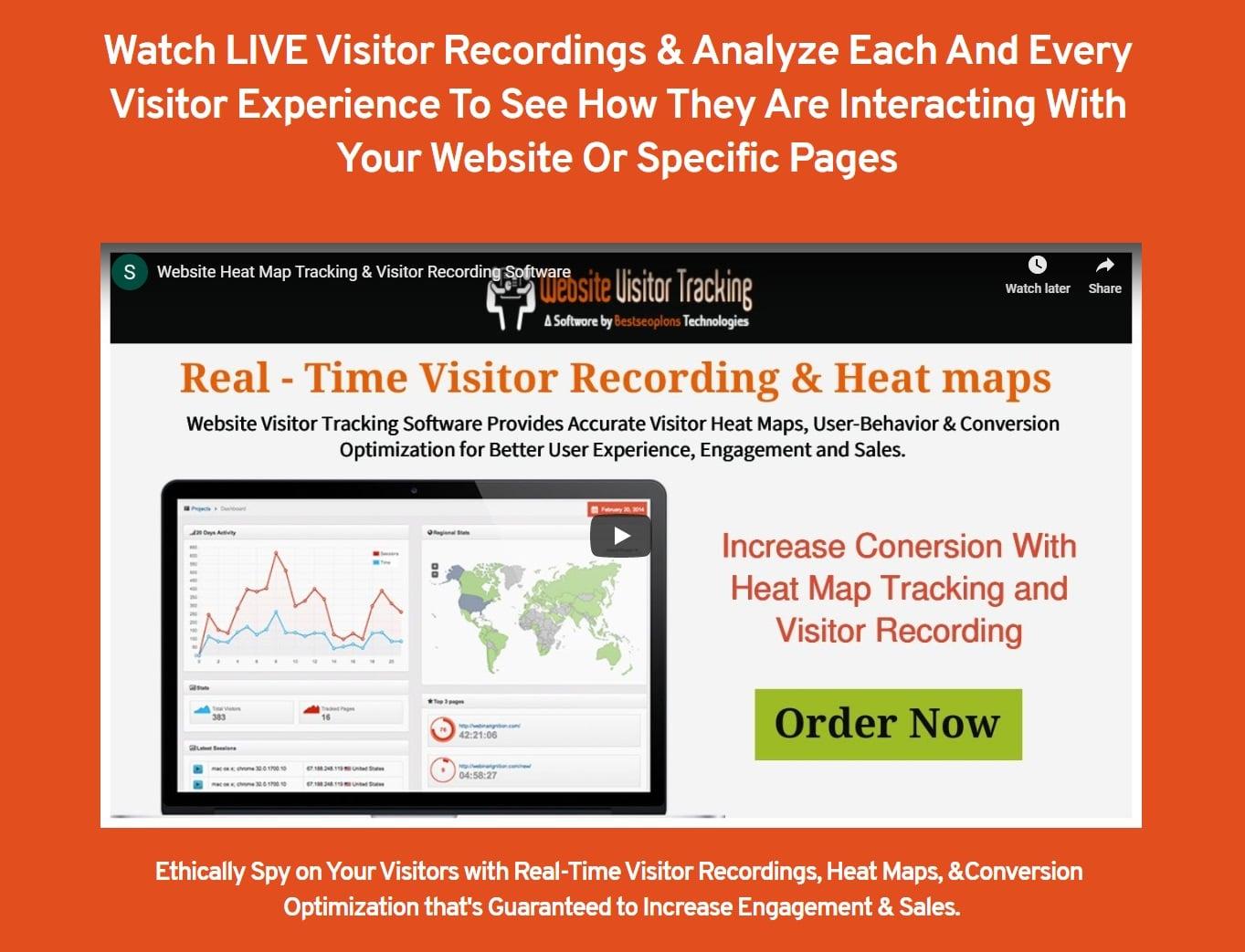 Setup Website Heatmap Tracking &Visitor Recording Software in Your Website