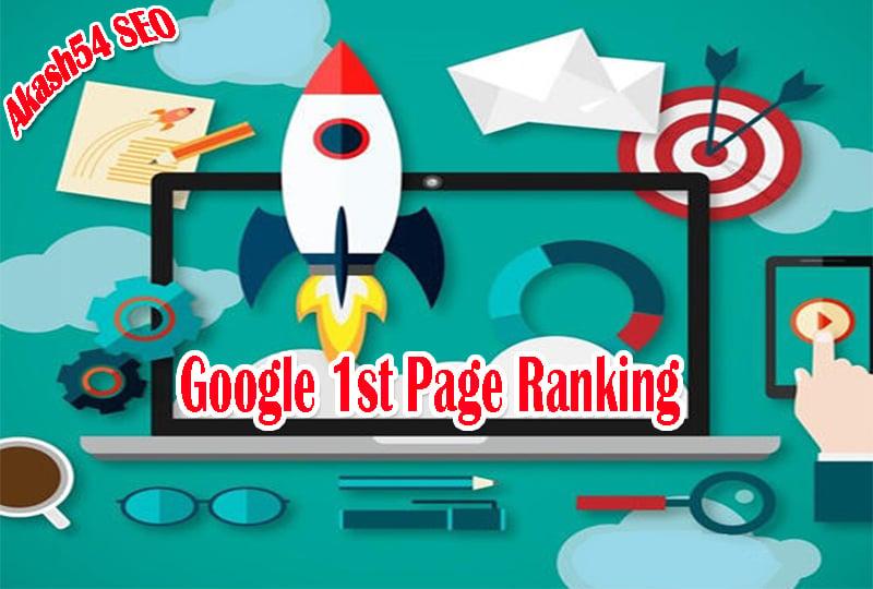Rank your website on Google 1st page guaranteed use 3 keywords monthly SEO service