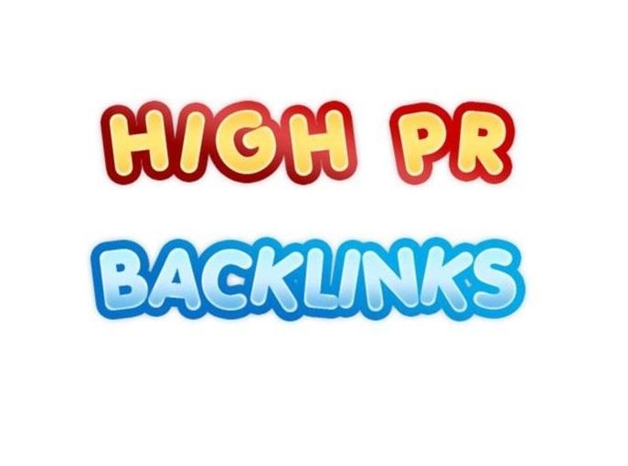 10 PR9 - DA Backlinks fast promotion