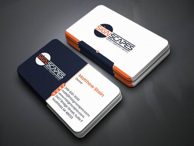 I will design outstanding business card design print ready