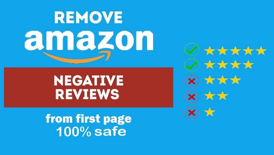 Manually Remove One AMZ Negative Review From First Page