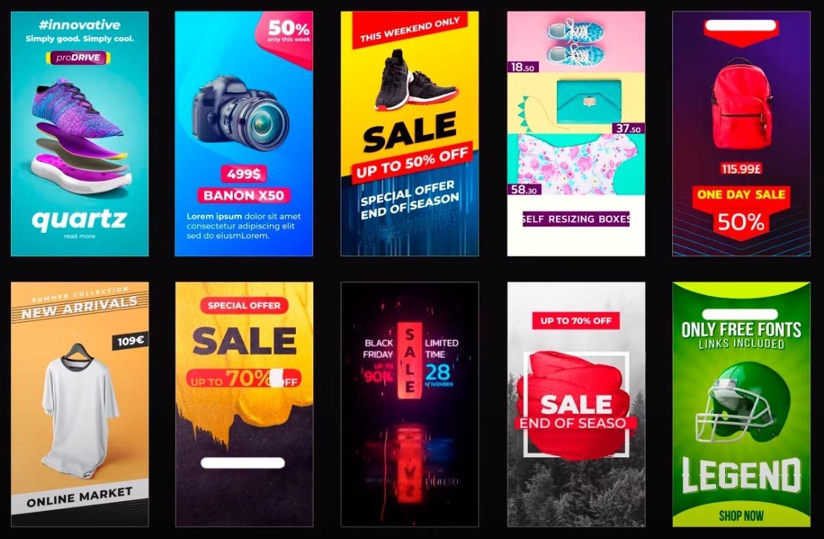 3000+ Instagram Stories Templates After Effects Animated