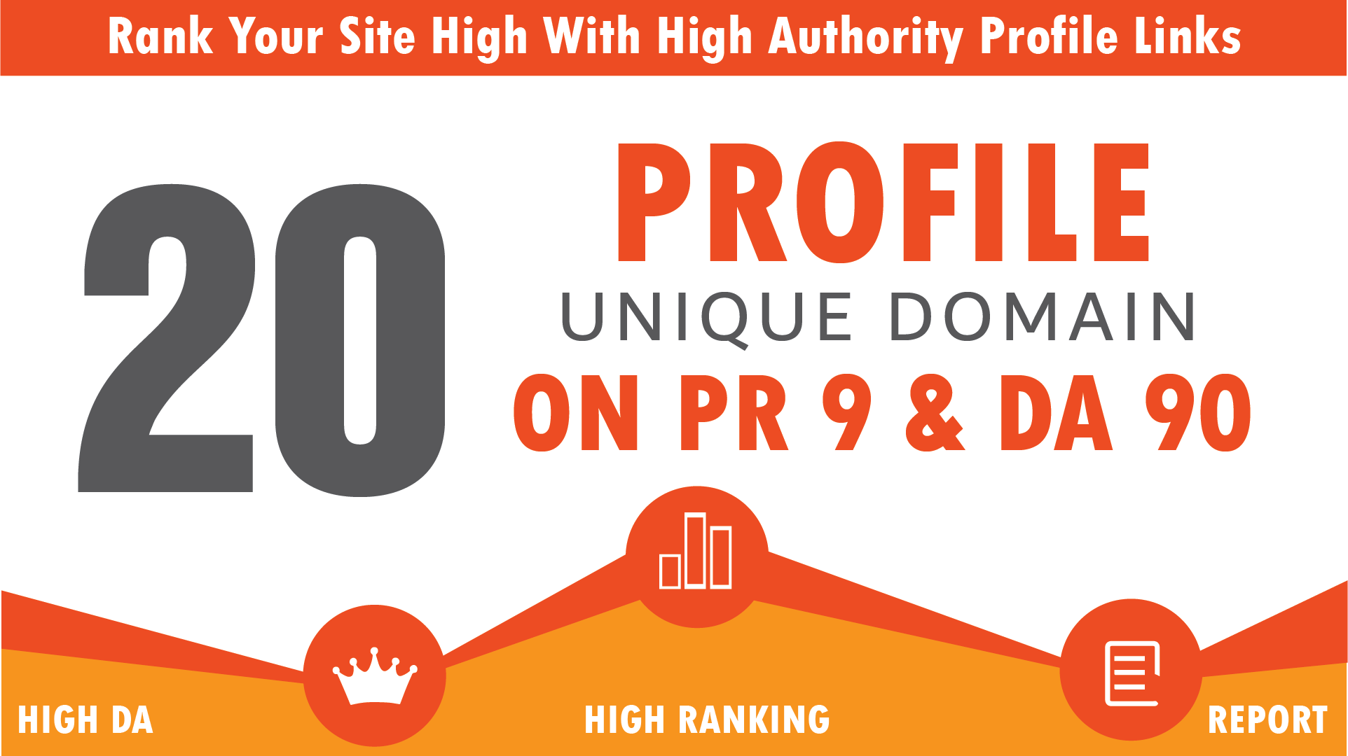 Manually create 20 PR9-7 Hummingbird Safe White Hat SEO Backlinks