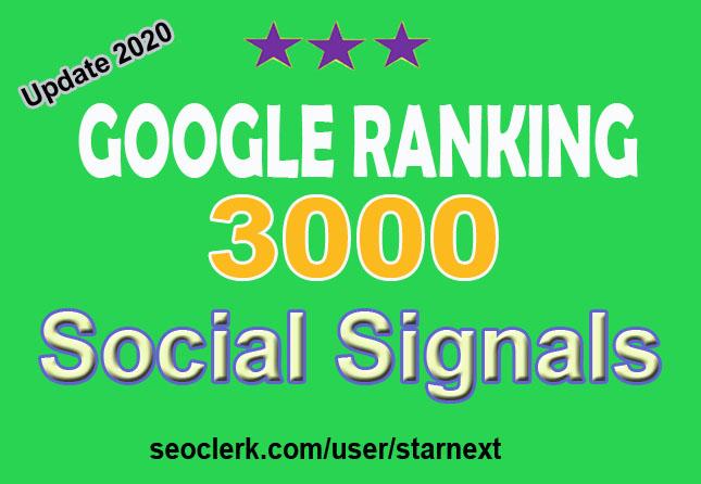 Hi-power 3000 best quality top social signals Boost your website