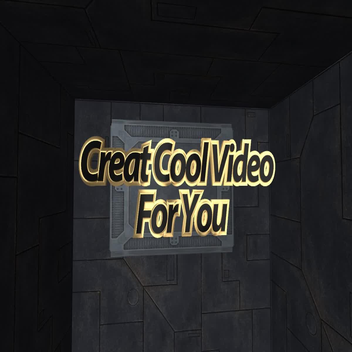 create cool youtube intro or outro