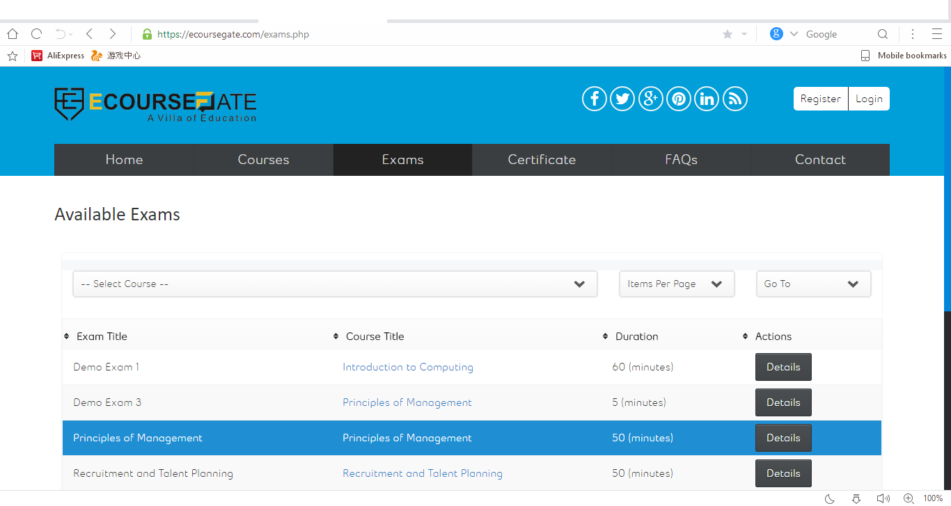  Free Online Course Learning PHP site Script