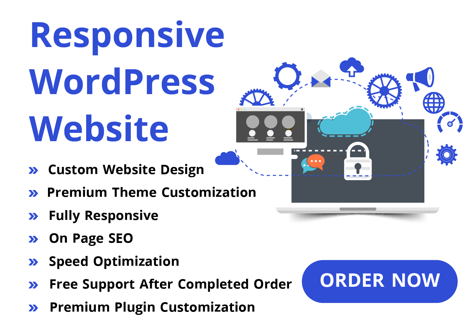 Create SEO Friendly Responsive WordPress Website To Rank Fast