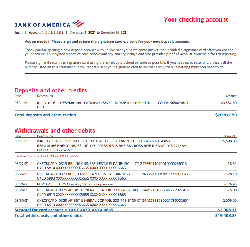 do all bank statement for ppp and sba loan