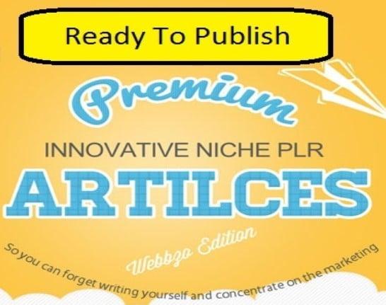 Get 100,000 Ready To Publish PLR (Private Label Rights) Articles