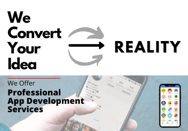 Professional Mobile App Development Services (Android & IoS - Frontend+Backend)