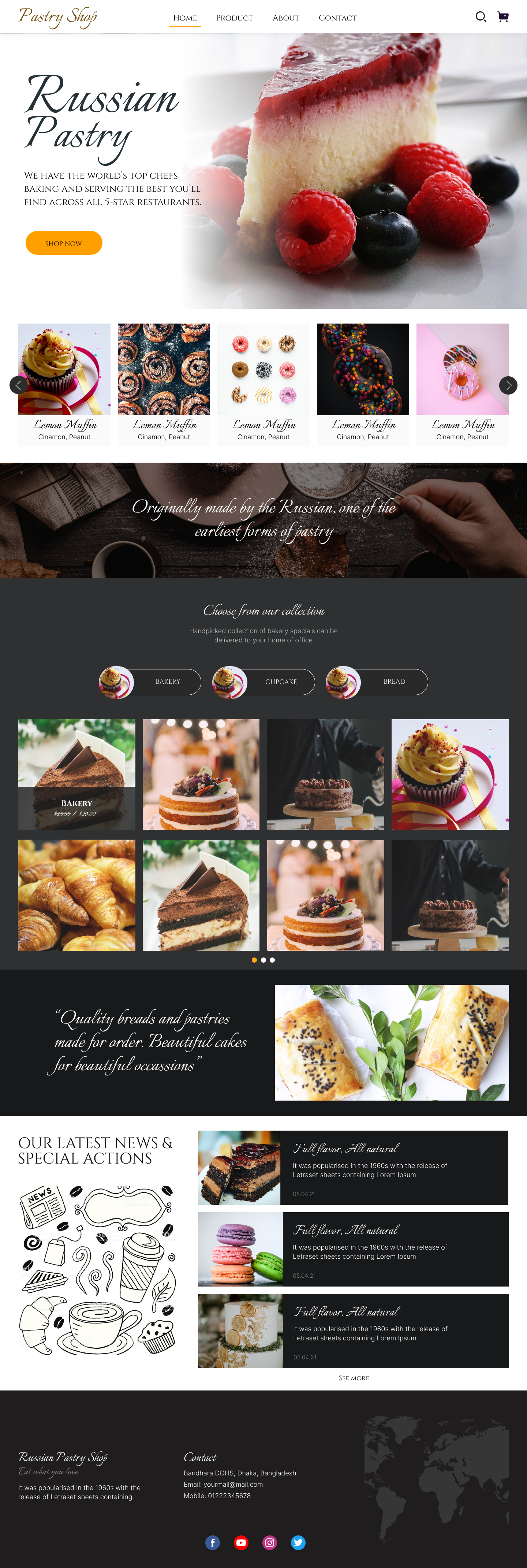 I will design and develop you responsive website