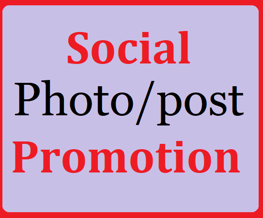  Social Media Pics Or Video Promotion with Fast Delivery 