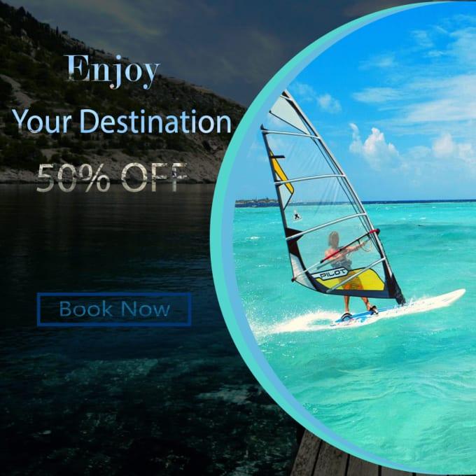 I will design attractive and professional web banner, ad, header, cover, flyer