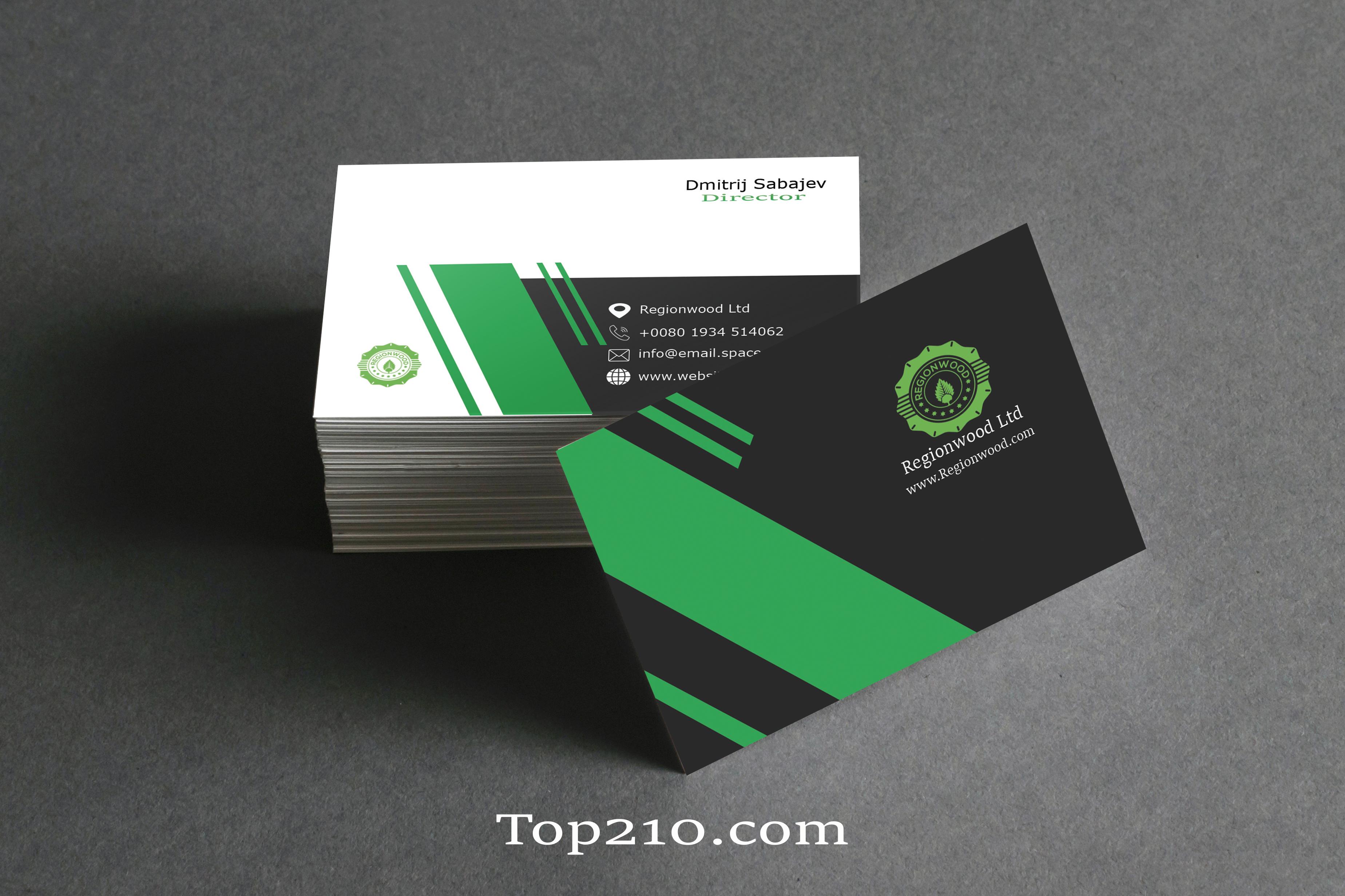 design beautiful and unique business card & Logo within 1hour delivery