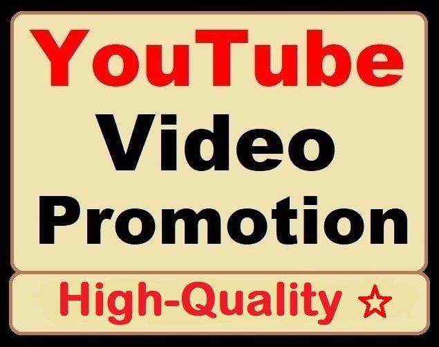 YouTube Video Promotion High quality and Visitors Favorites