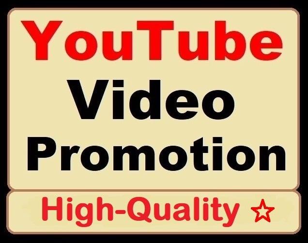 YouTube Video Promotion and Social Media Genuine Marketing 