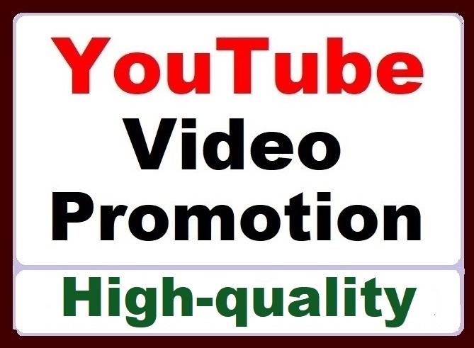  High Retention YouTube Video Promotion Organic Service