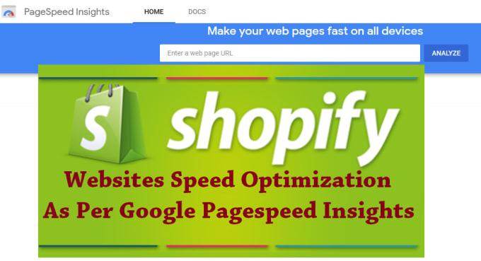 Shopify website speed optimization