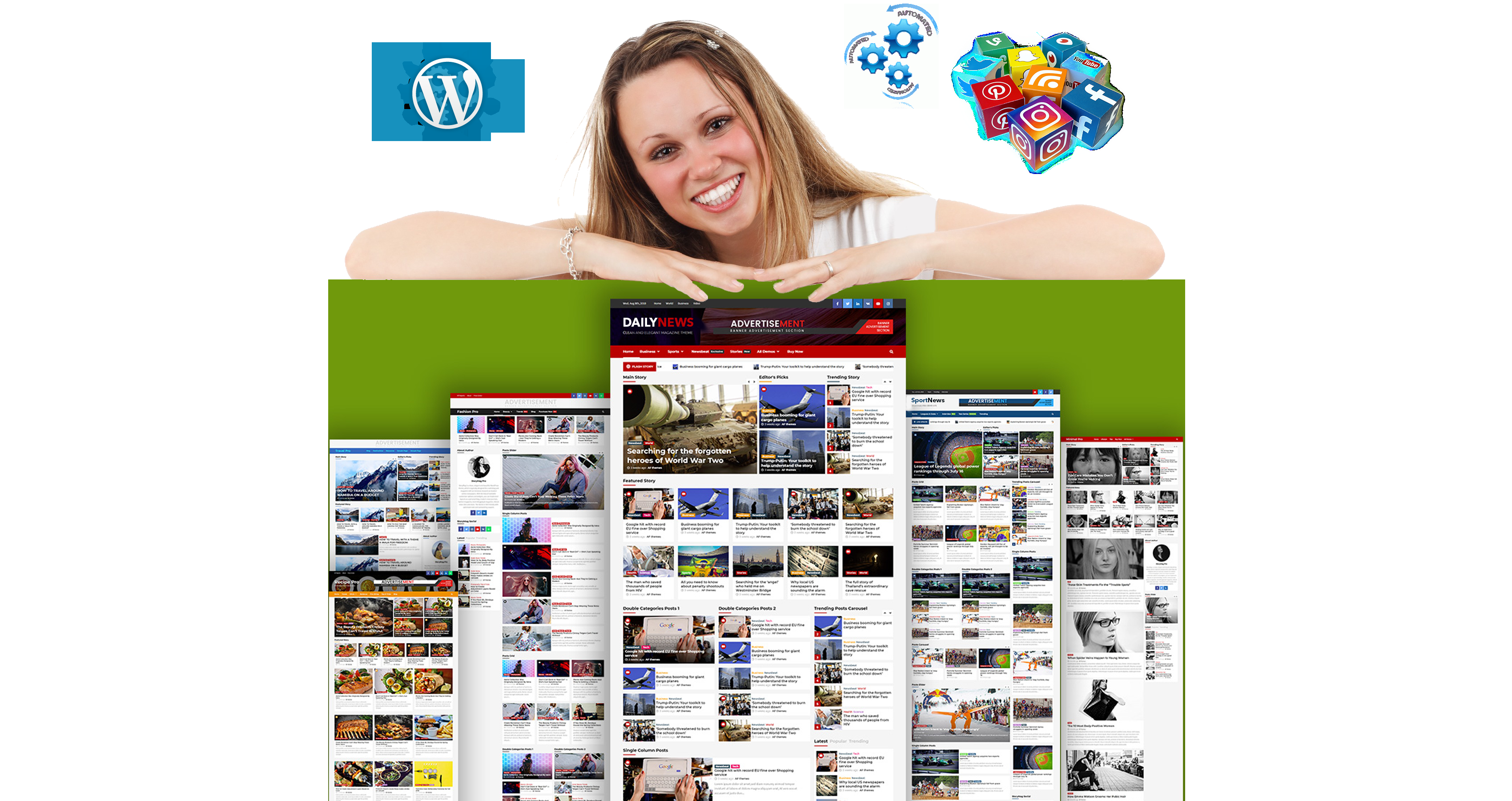 Automated Turnkey Niche Website