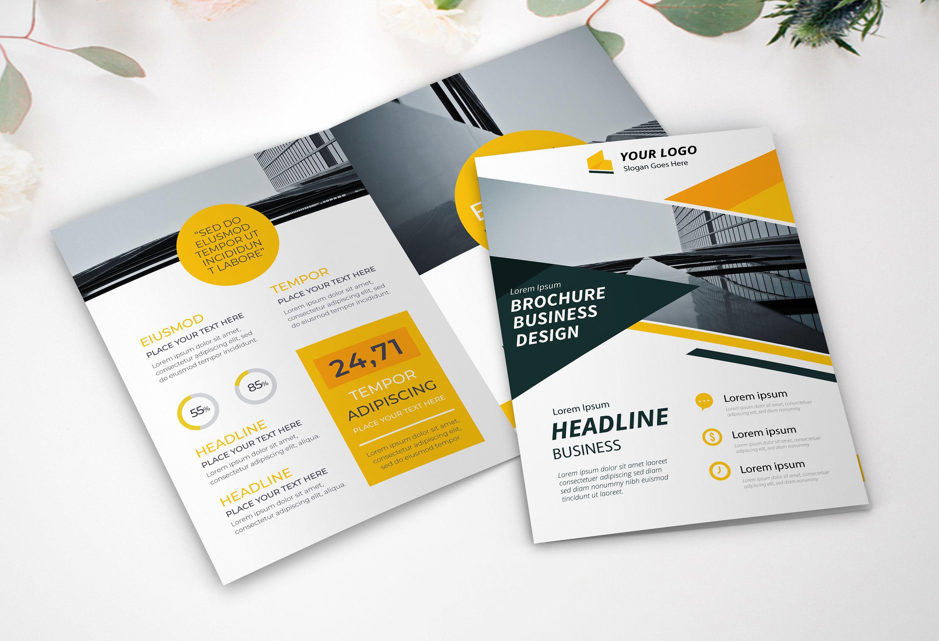 Design Business Brochure, Company Profile Or Annual Report