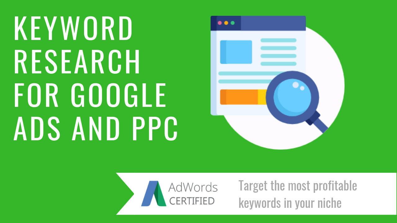 do keyword research for google adwords PPC campaign