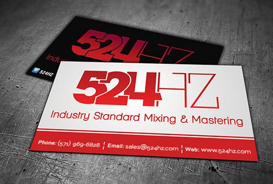 Design High-Quality Professional And Stylish Business Card For You