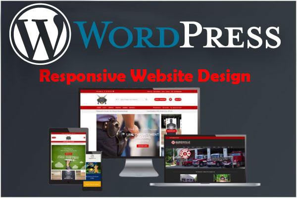 Will Design and Develop Responsive Wordpress Website