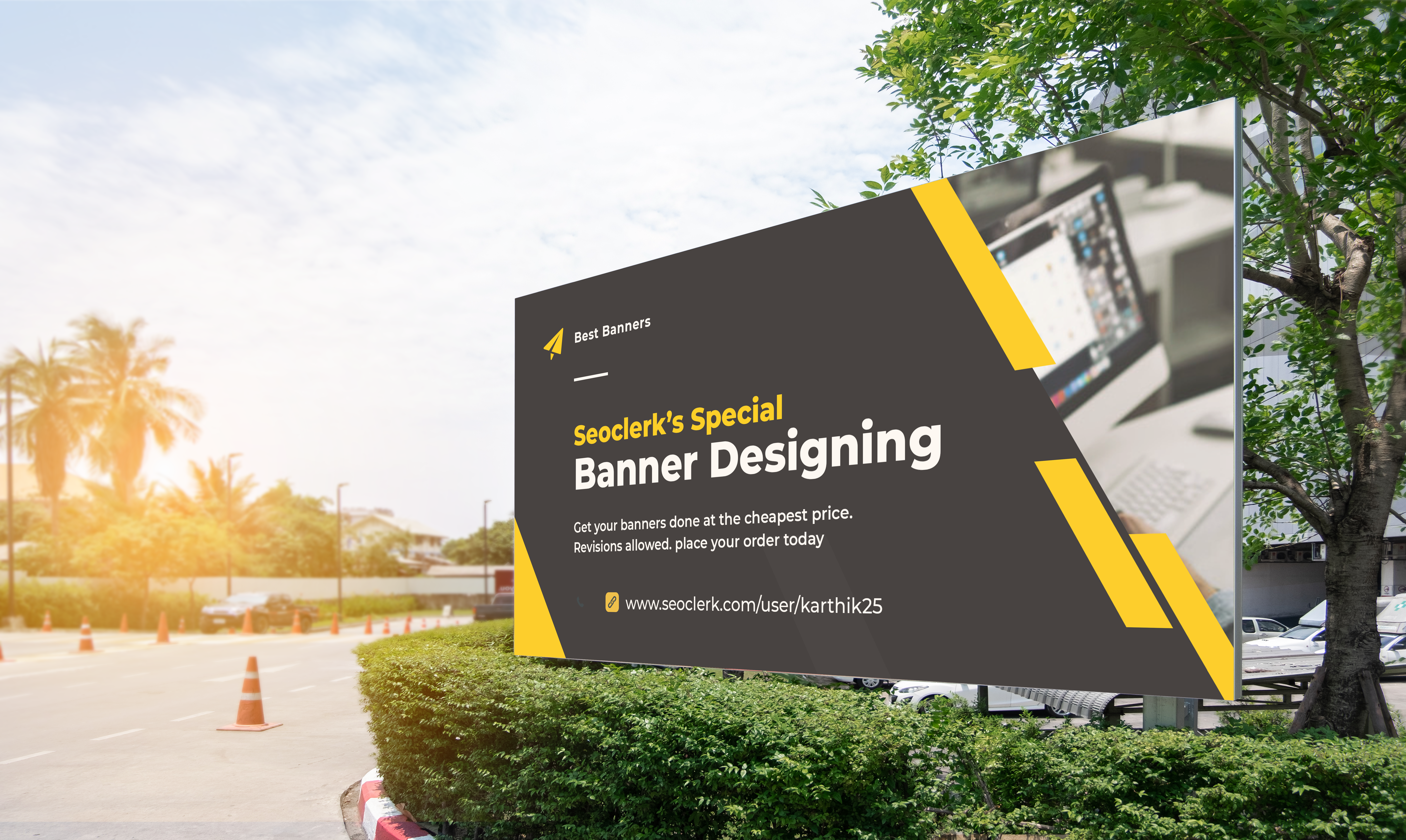 Cheap Social Media Banner Designing