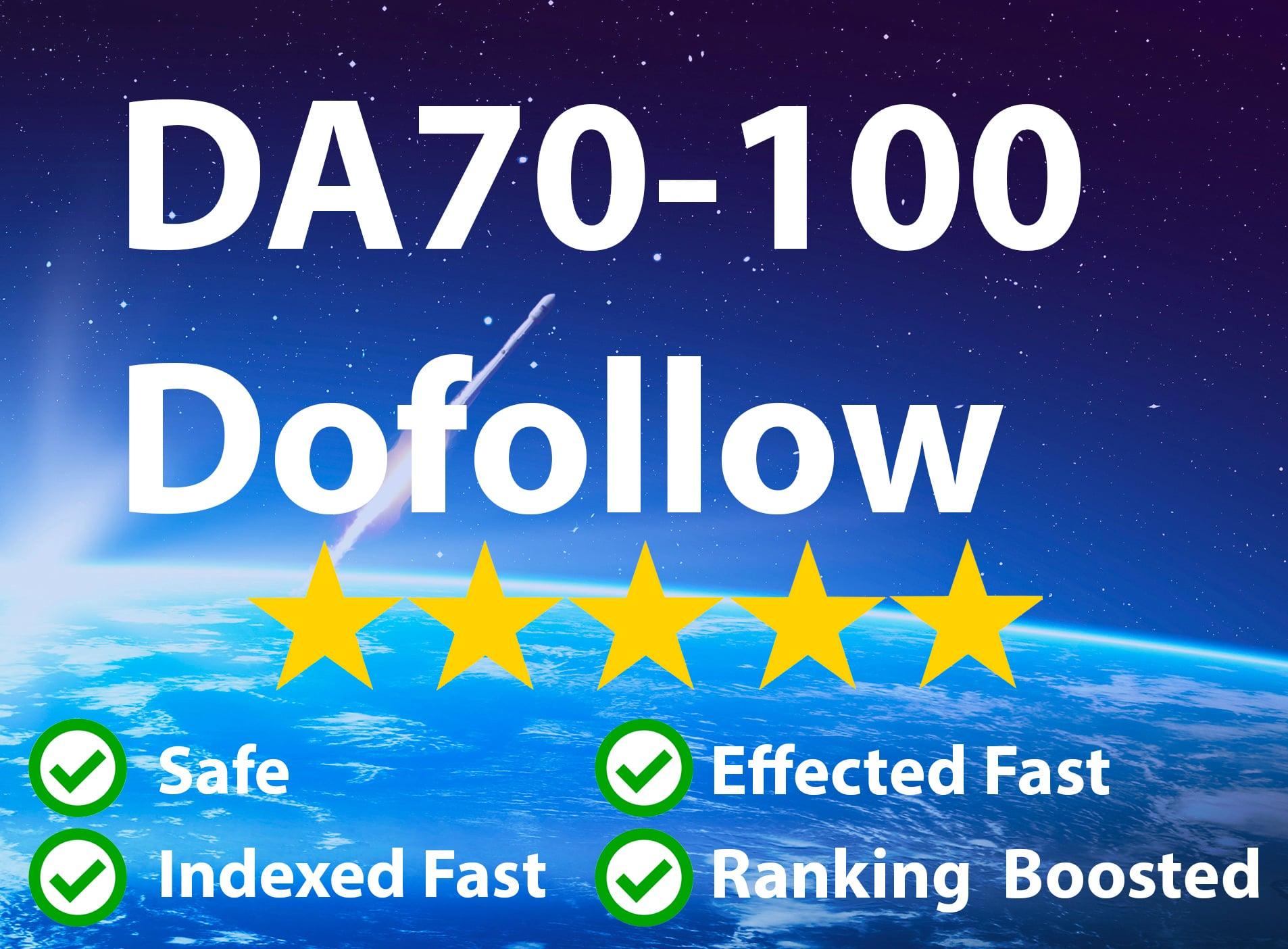 Manual 25 DA70+ backlink + 25 web 2.0 High Domain Authority Backlink