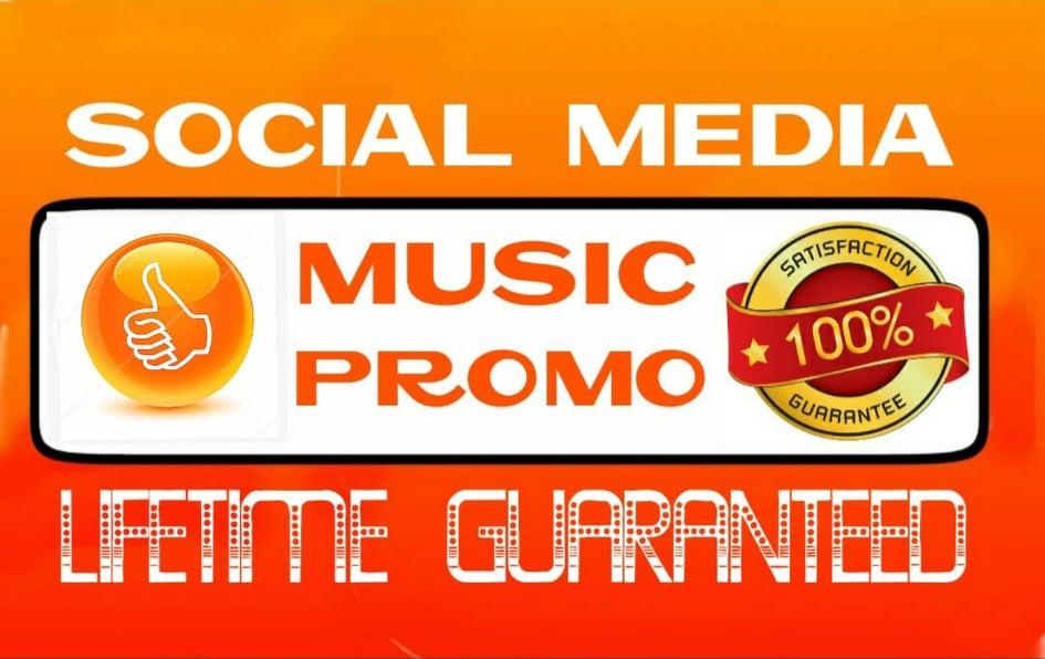 Do social media music promotion instantly